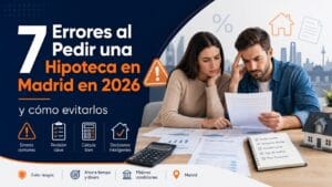 7 errores al pedir una hipoteca en Madrid en 2026 y cómo evitarlos